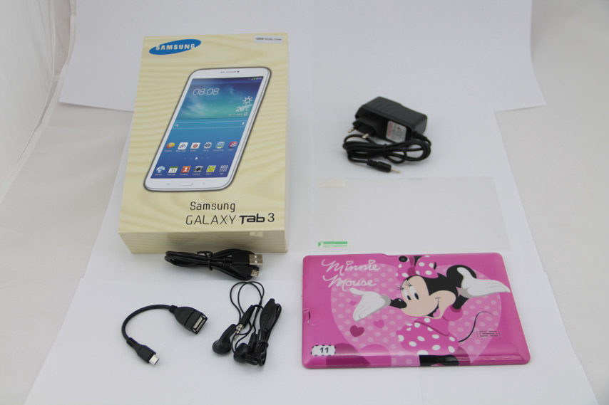 Детский планшет Q88 Minnie Mouse AllWinner A23 розовый